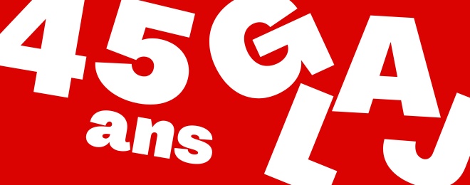 Le GLAJ-GE fête ses 45 ans !